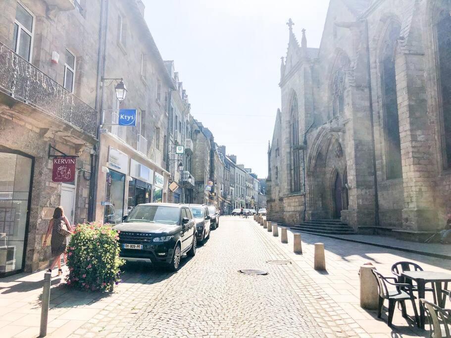 New: Calme Et Elegance *Face A La Gare*_Centrale Guingamp Exterior photo